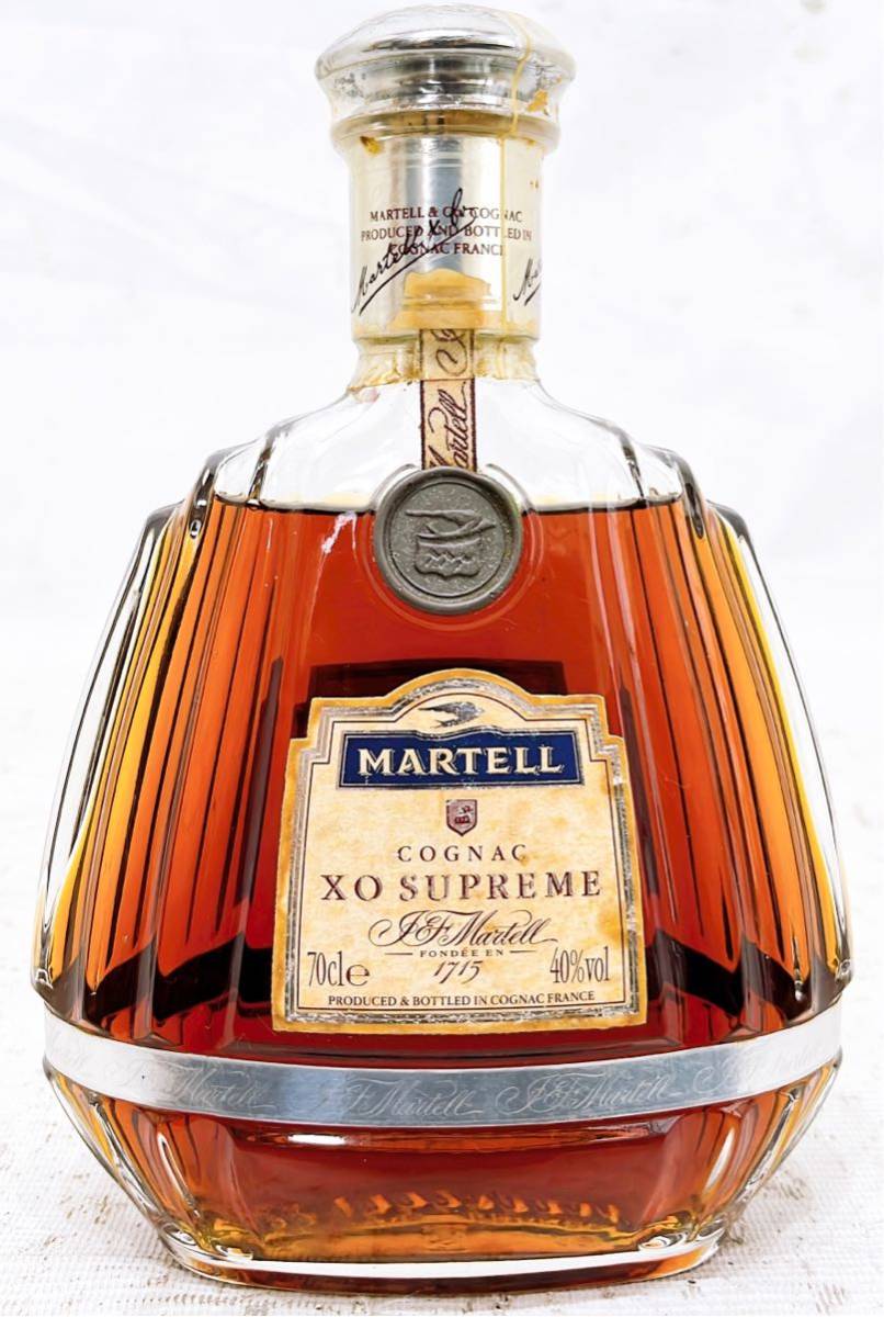 未開封・古酒 MARTELL/マーテル コニャック ブランデー XO SUPREME