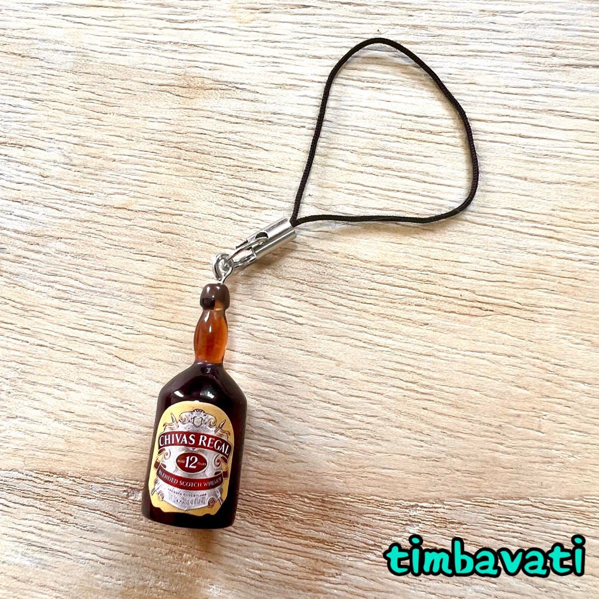 * new goods *[ Scotland ] Chivas Reagal whisky netsuke strap ②[ conditions attaching free shipping ] miniature hand made key holder 