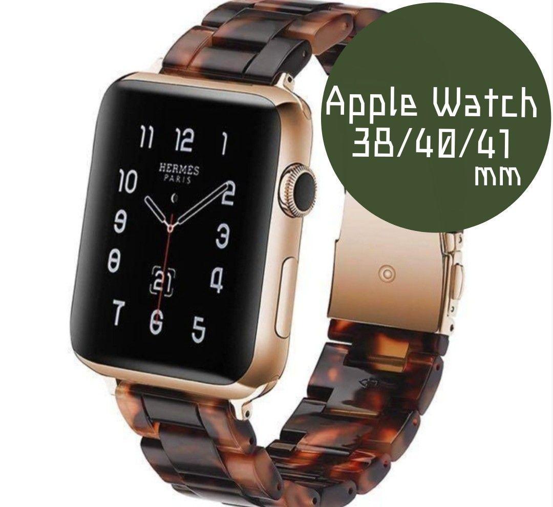 Apple Watch　ベルト　38 40 41mm　べっ甲 　新品未使用