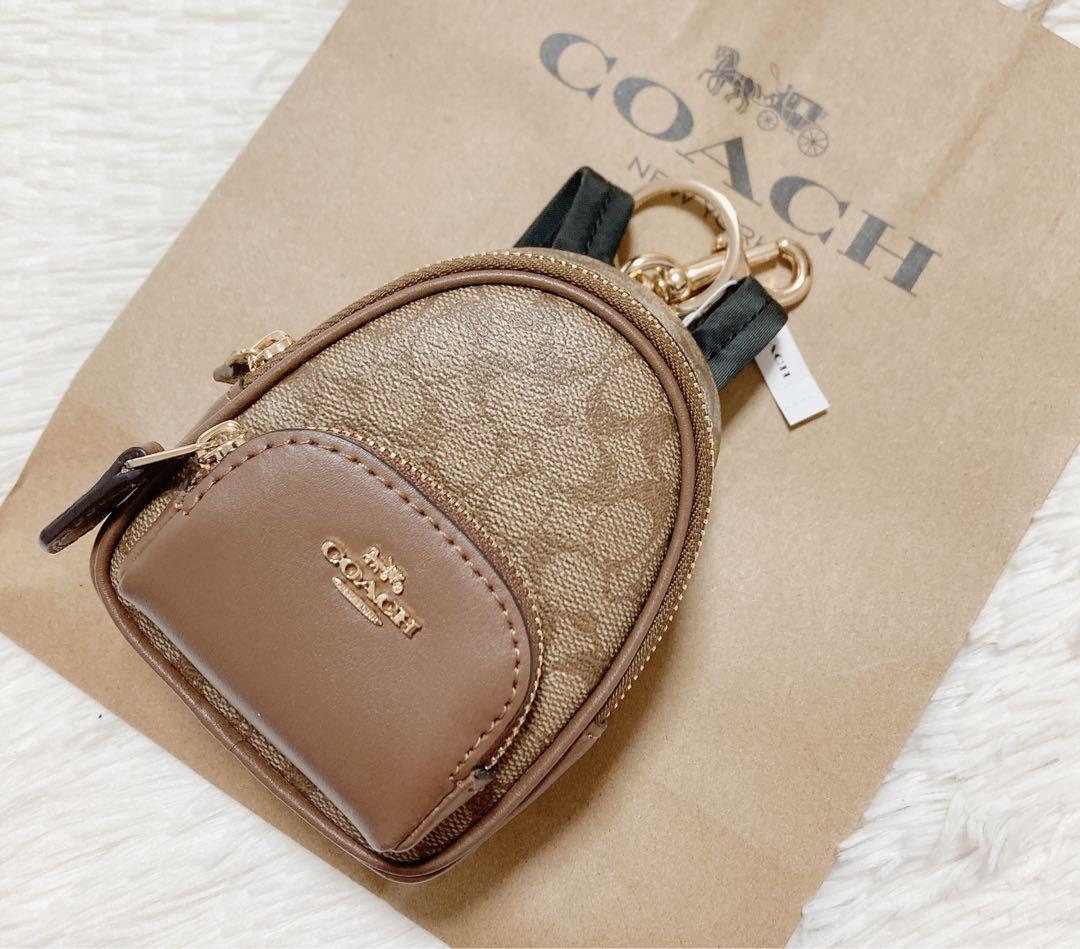 ヤフオク! - 未使用COACH コーチ バッグ チャーム シグネチャー