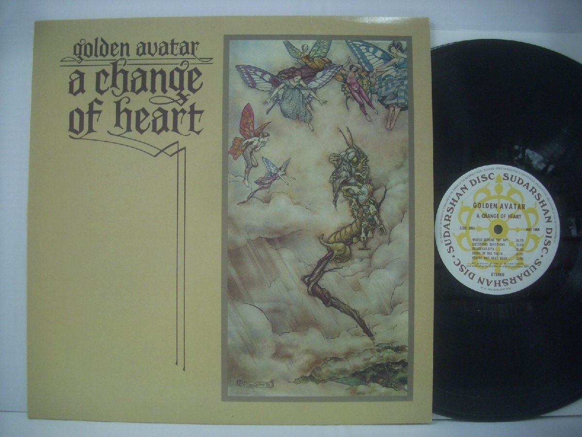 ■ Импорт Великобритании LP Golden Avatar / A смена сердца Золотой аватар психоделический джазовый рок SD I 1976 ◇ R50709