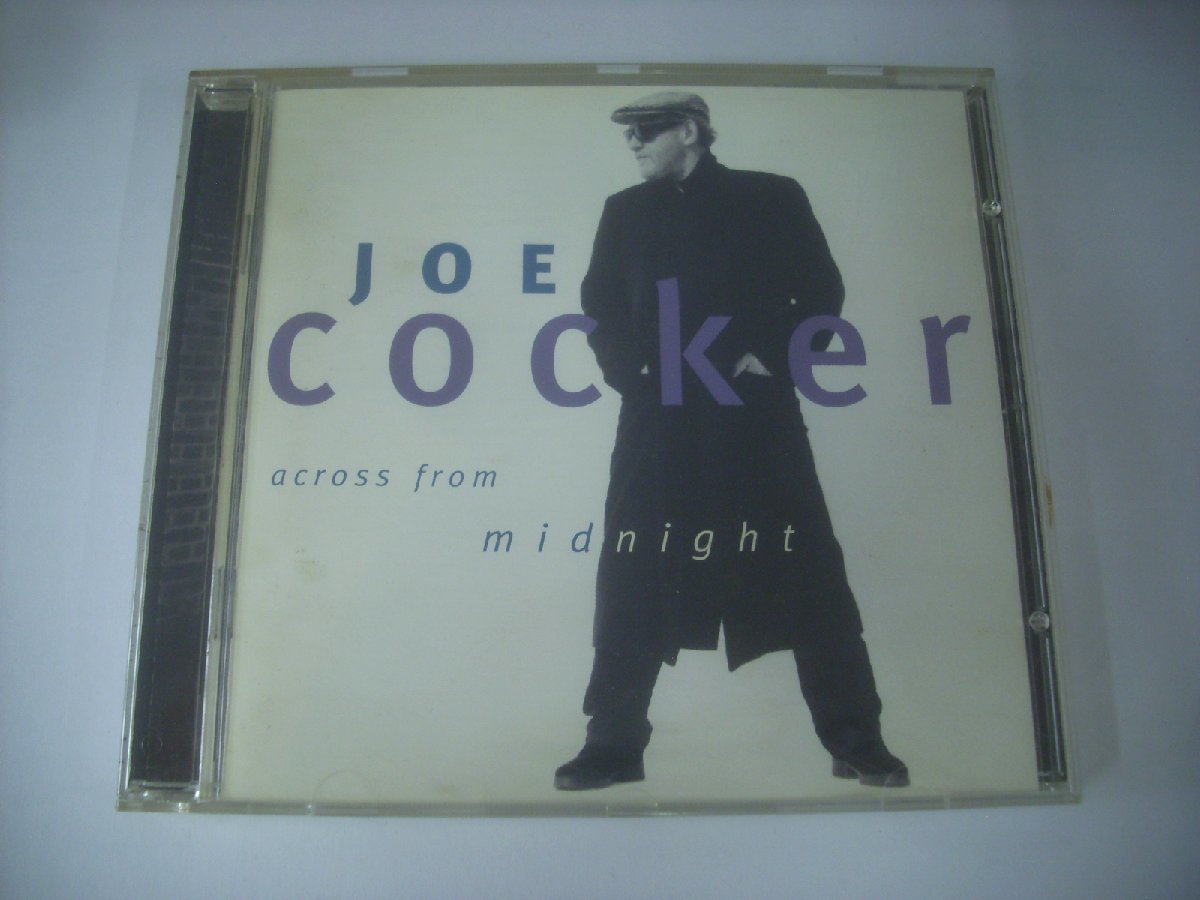 # импорт USA запись CD JOE COCKER / ACROSS FROM MIDNIGHT Joe * Cocker Bob ma- Lee Tony Joe белый искривление 1997 год *r50727