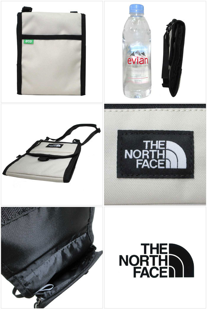  The * North * face shoulder bag THE NORTH FACE small pouch diagonal ..NN2PN20B CRE/CREAM( cream ) men's lady's 