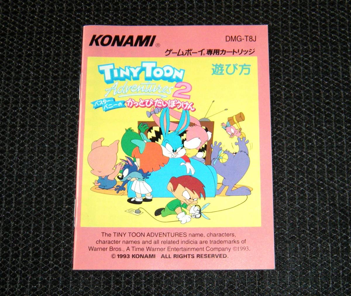 即決　GB　説明書のみ　 タイニートゥーン アドベンチャーズ2　TINY TOON2 Adventures2　同梱可　(ソフト無)_画像1