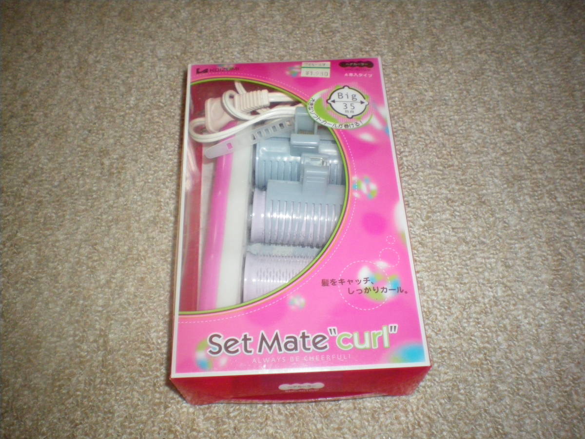 KOIZUMI Koizumi SetMate hair curler 4ps.@ type KHC-4010P hair curler hot curler perhaps unused all country letter pack post service 520 jpy shipping possibility 