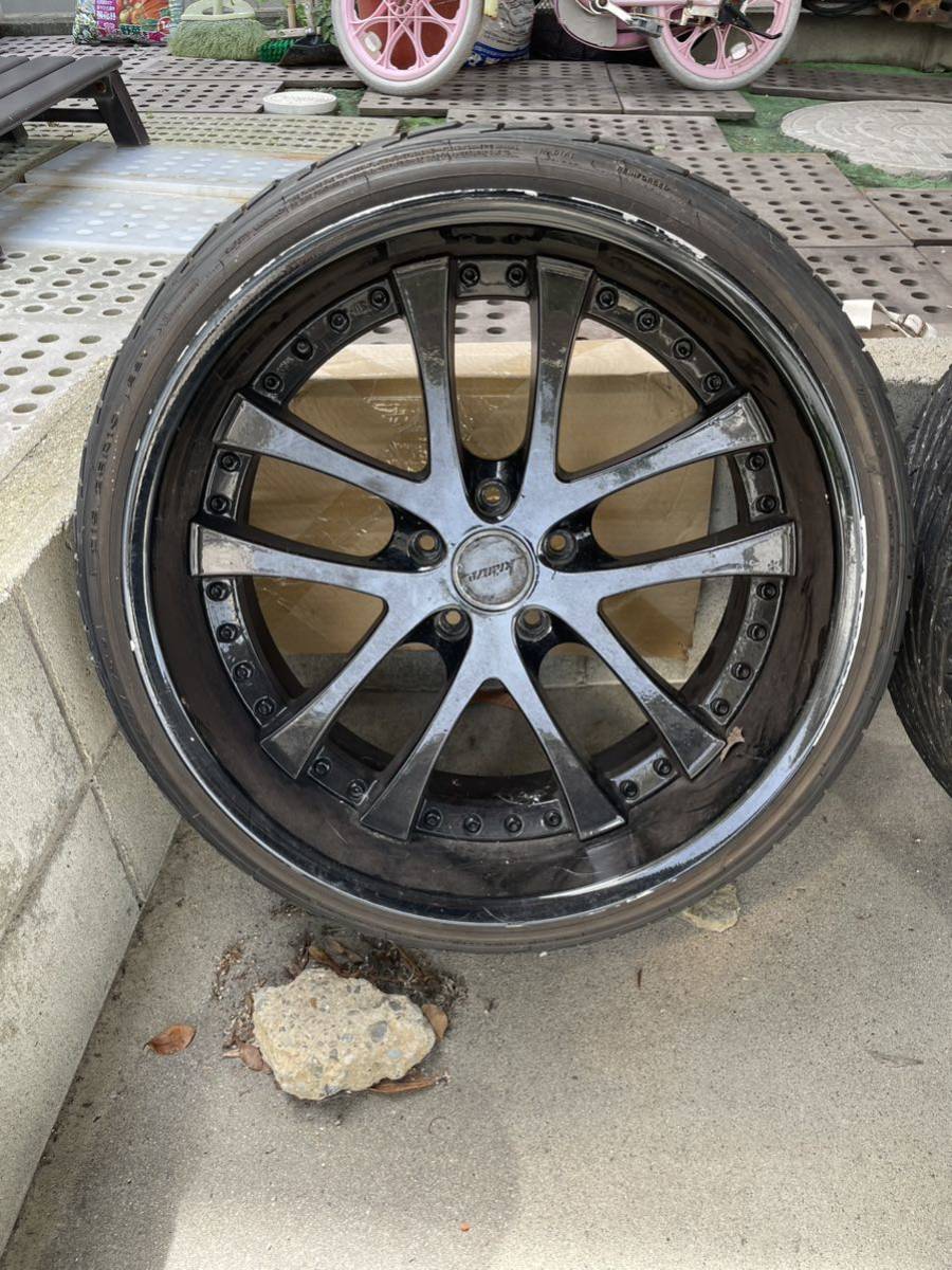 weds kranze lxz 9.5J-1/R19/114.3/5 2本 深リム(5穴)|売買された