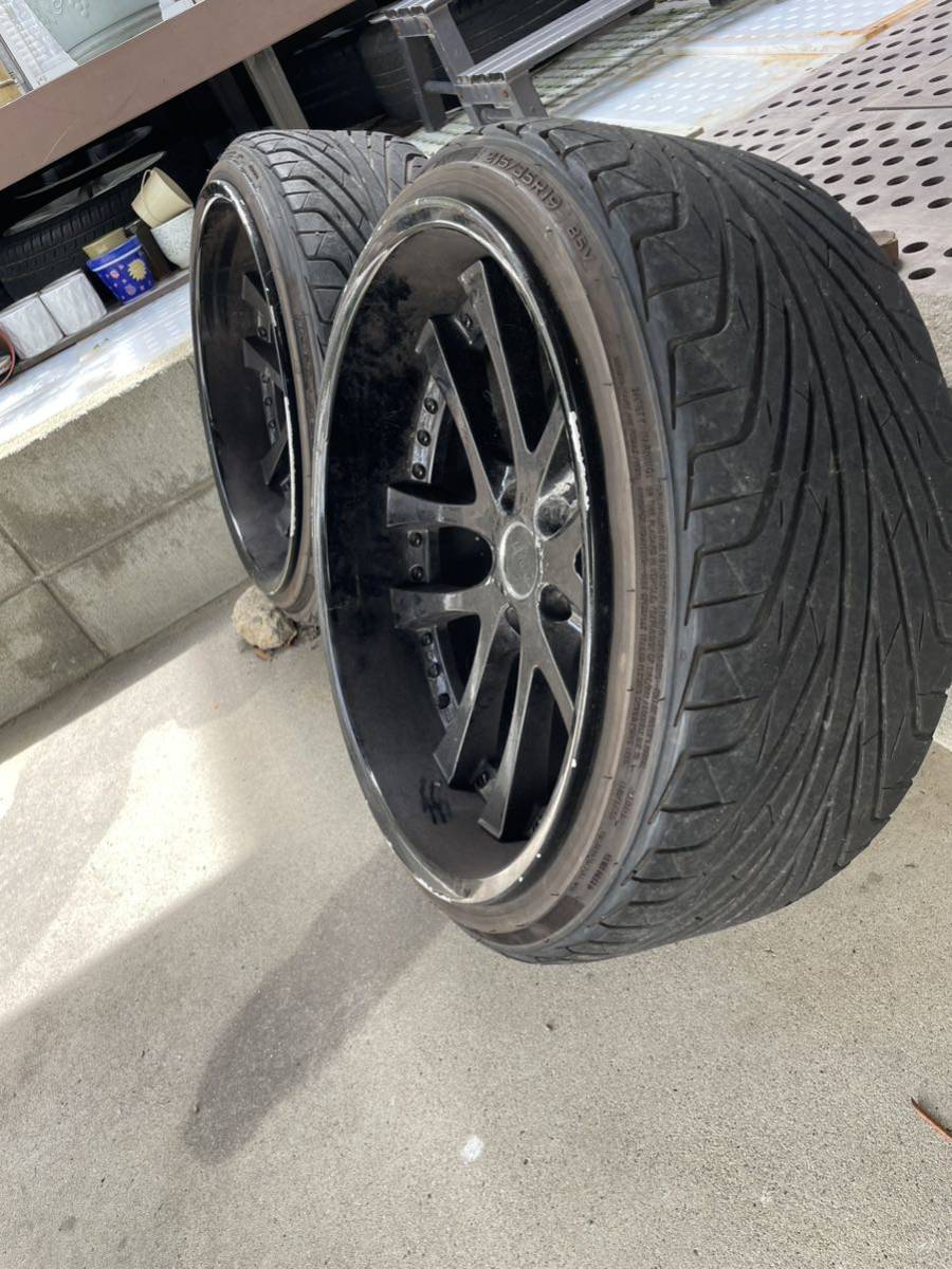 weds kranze lxz 9.5J-1/R19/114.3/5 2本 深リム(5穴)|売買された