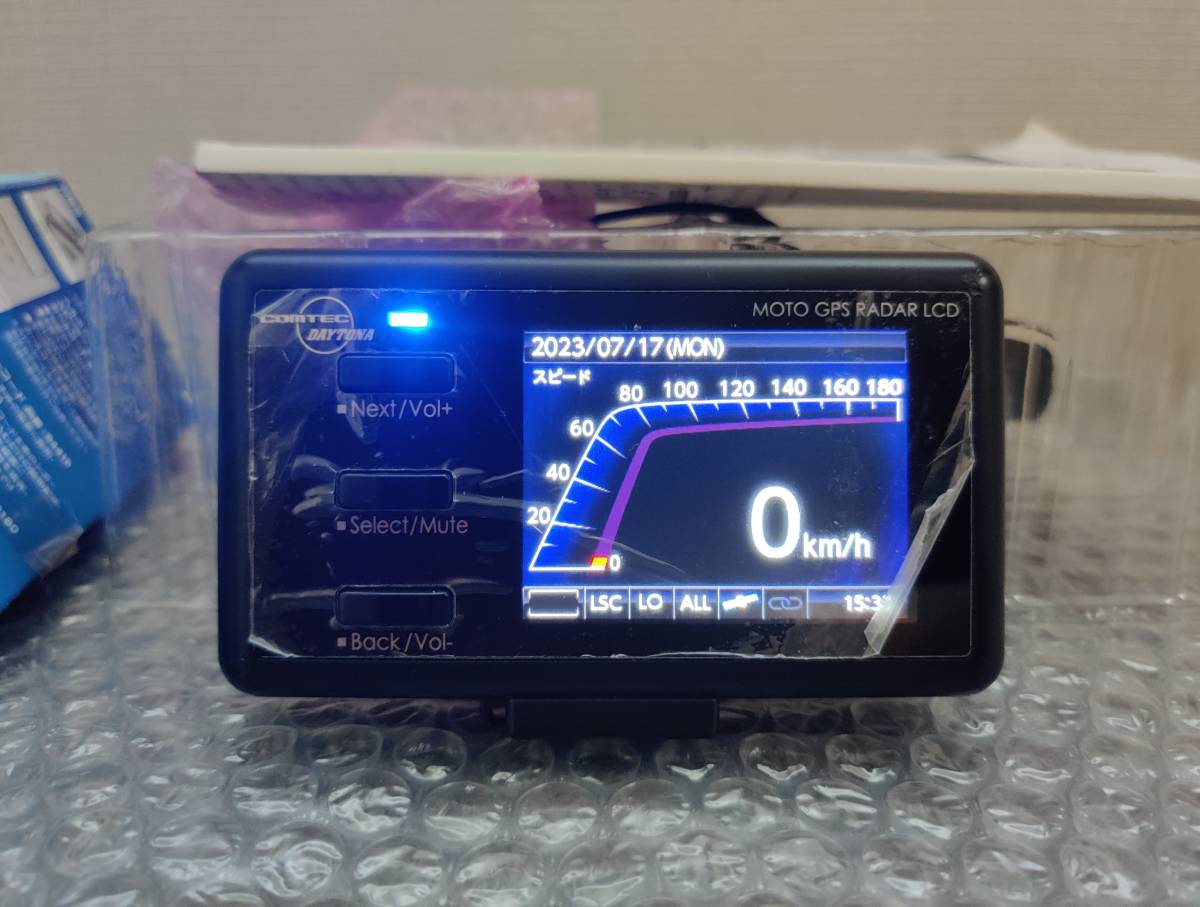 デイトナ MOTO GPS RADAR 4 バイク用 レーダー探知機 リコール未 デイトナ MOTO GPS RADAR 4 バイク用 レーダー探知機 リコール未