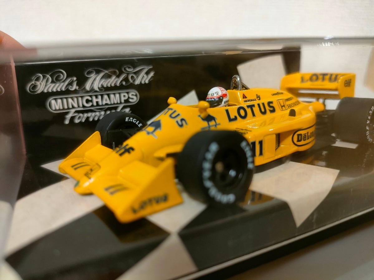中嶋悟・ラクダマーク貼付》1/43 ロータス 99T ホンダ #11 1987