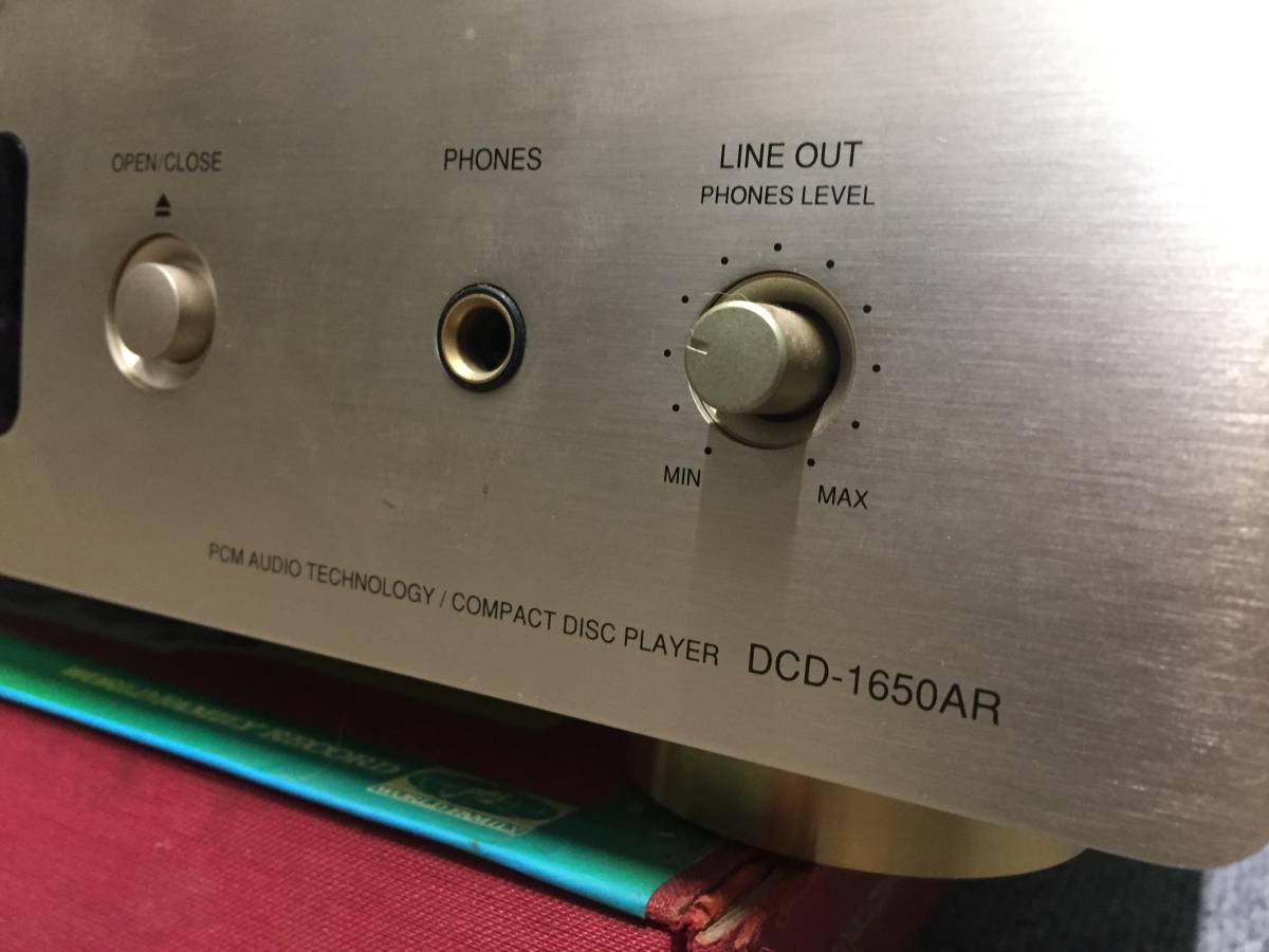 DENON CD播放器DCD-1650AR 原文:DENON　CDプレーヤー　DCD-1650AR