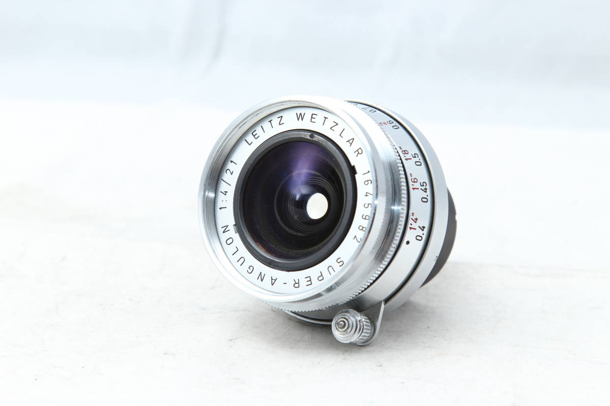 極上品☆Leica SUPER ANGULON 21mm F4 スーパーアンギュロン Lマウント