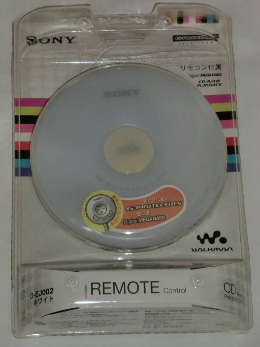 ヤフオク! - 未使用保管品 SONY ソニー CDウォークマン D-EJ...