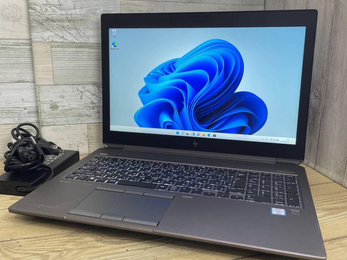 動作OK♪】HP Zbook 15 G5[Core i7 8850H 2.6GHz/RAM:32GB/SSD:1024GB