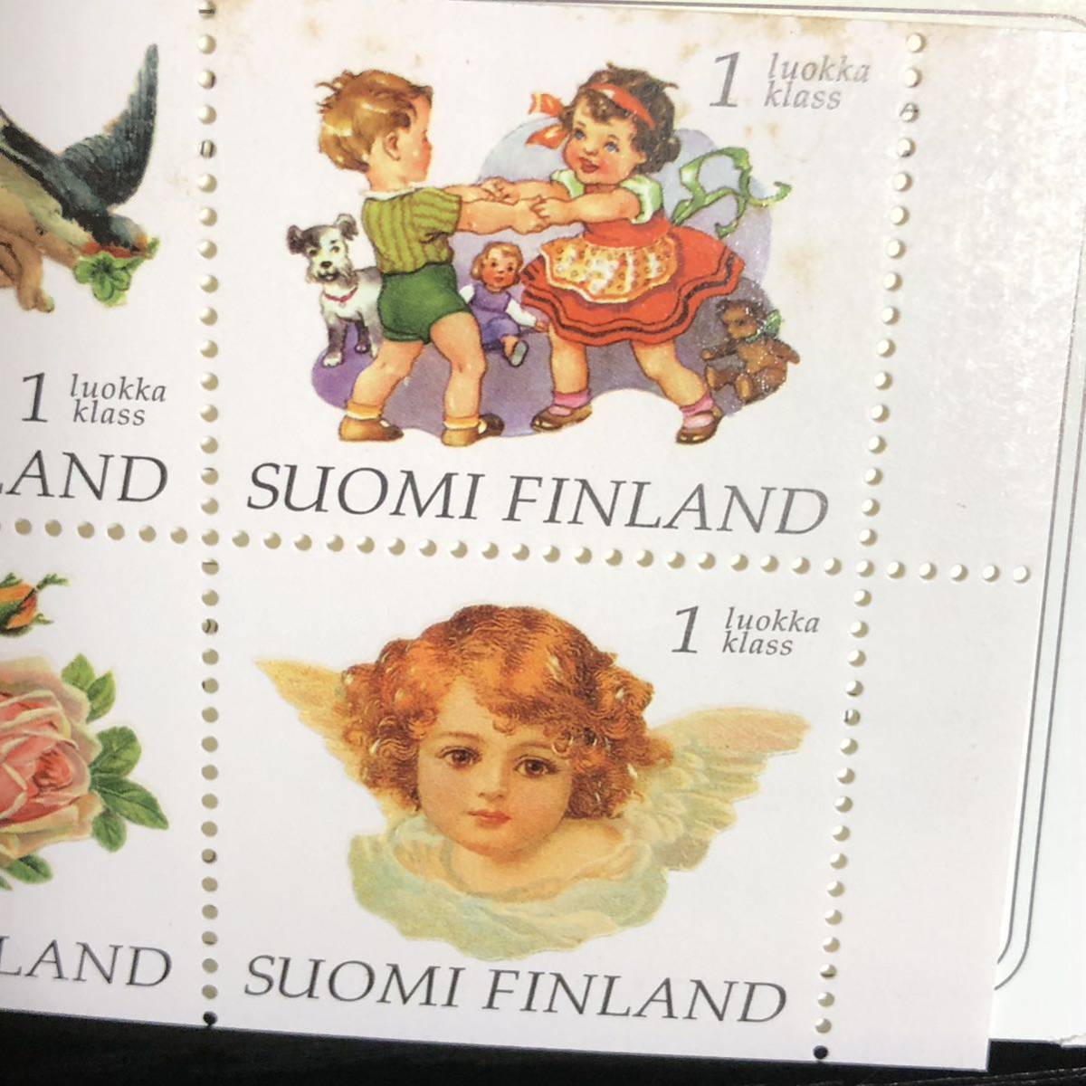 suomi finland フィンランド共和国　切手８種　ミニアルバム　未使用_画像8