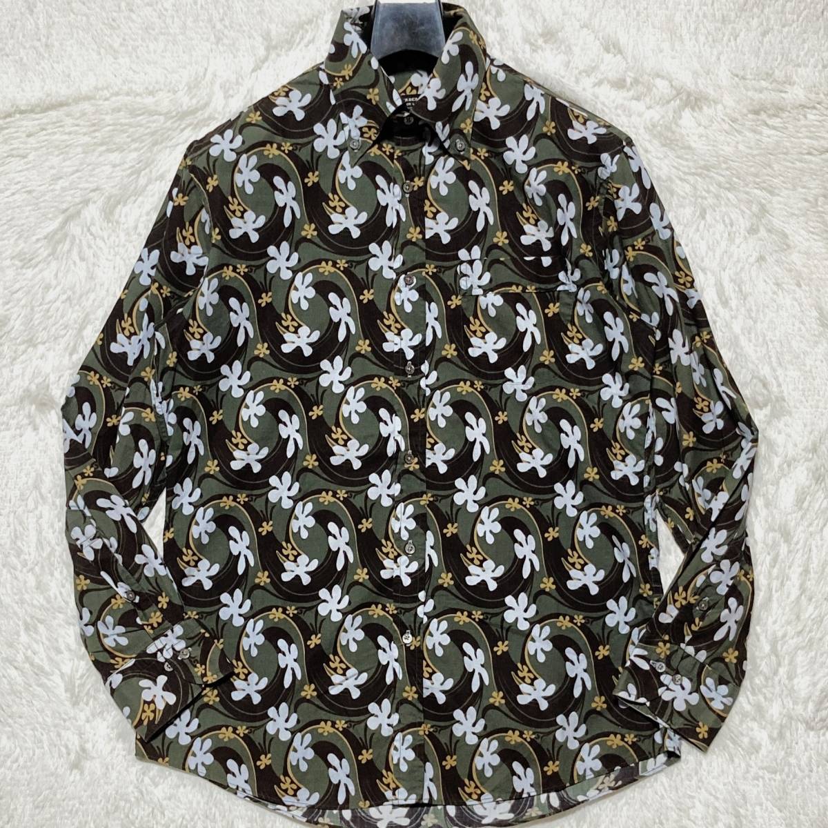 公式の店舗 ドレス 通年 薄手 ボタンダウン 胸ポケット 芸術的うねり