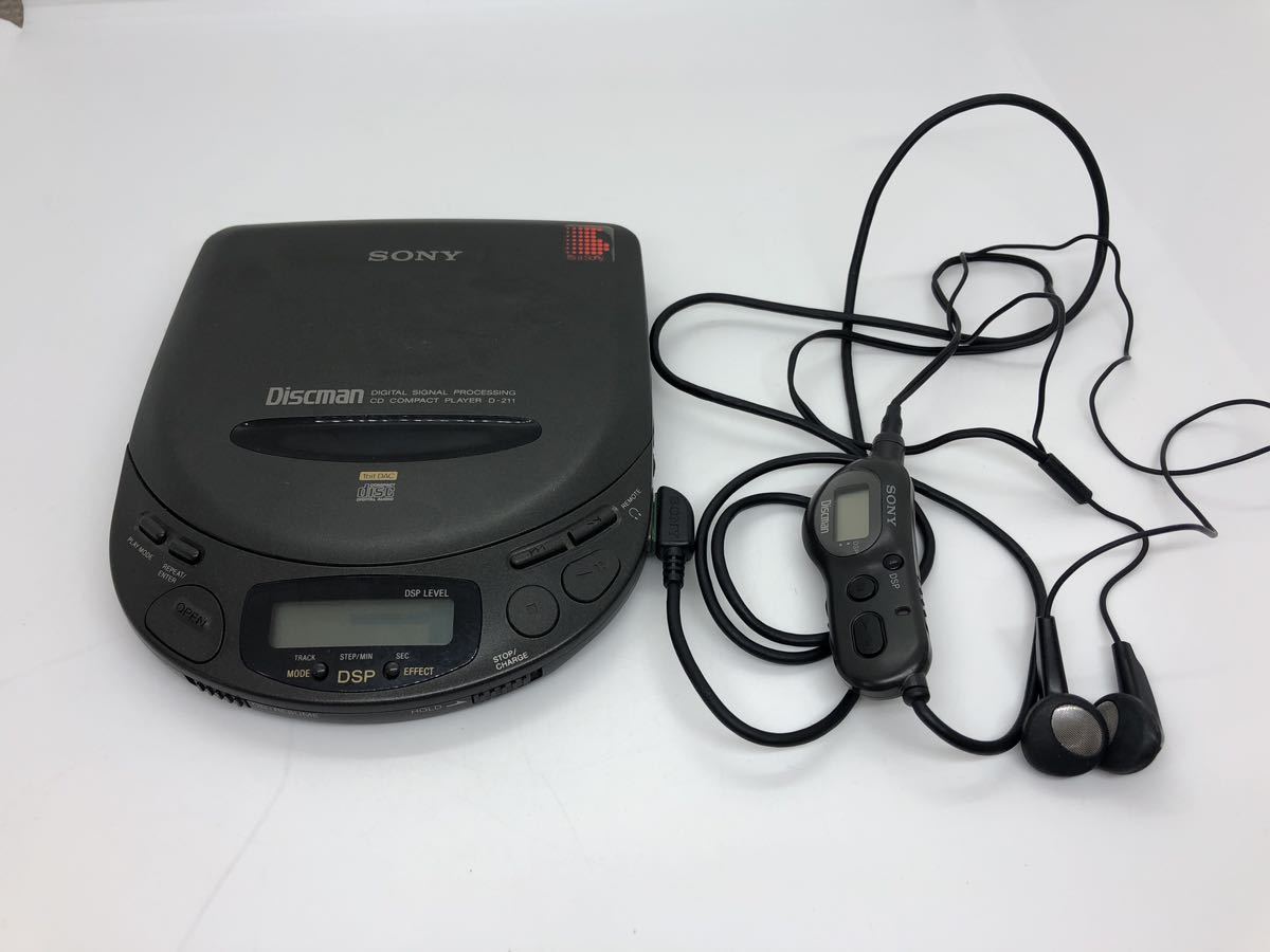 SONY ソニー Discman ディスクマン D-211 ポータブル CDプレーヤー