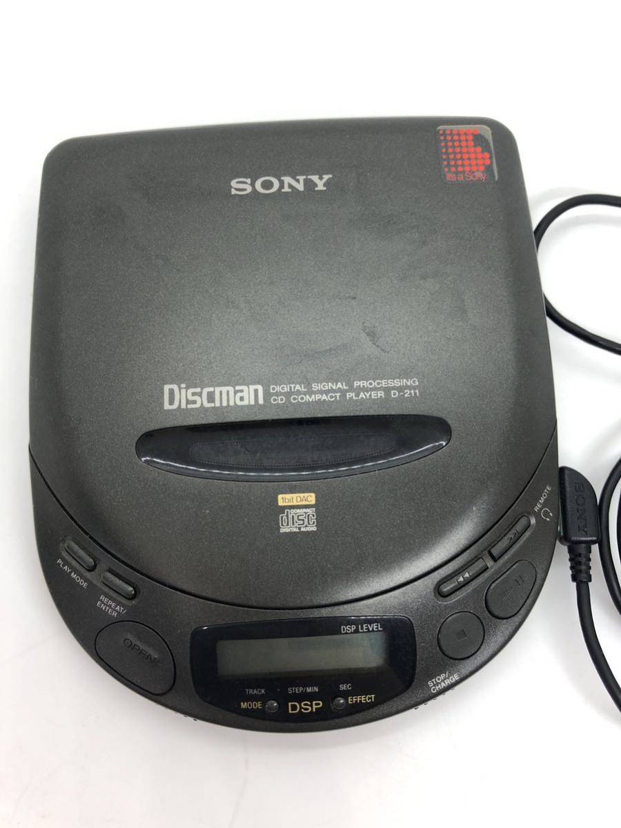 SONY ソニー Discman ディスクマン D-211 ポータブル CDプレーヤー