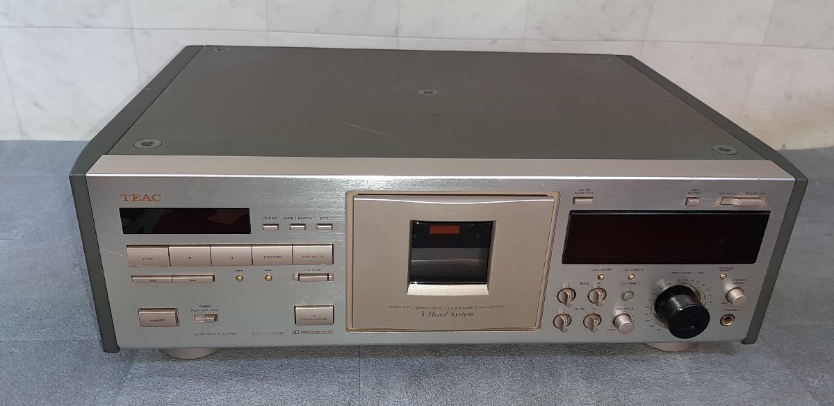 人気商品 06S67□TEAC カセットデッキ V-7000□ 一般