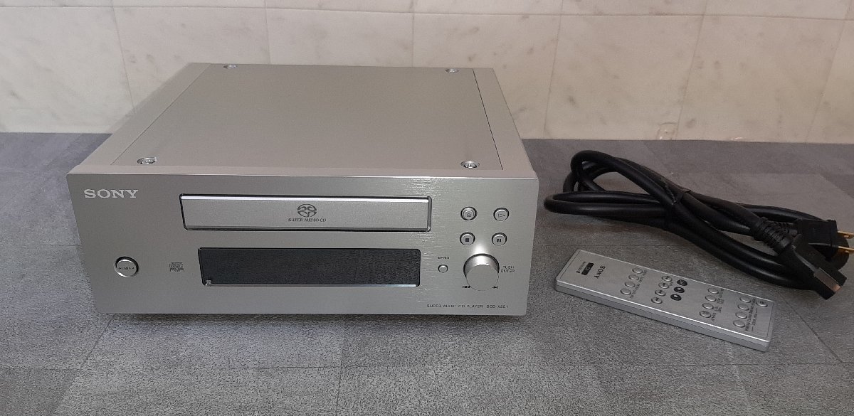 06S98SONY SACD CDプレーヤー SCD-X501