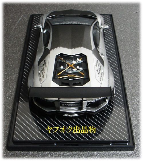 アオシマ 1/24 Lamborghini LP700-4 Liberty Walk LB Works Aventador 完成品 ① / No.17 ランボルギーニ アヴェンタドール 1/64 1/43 1/18_画像5