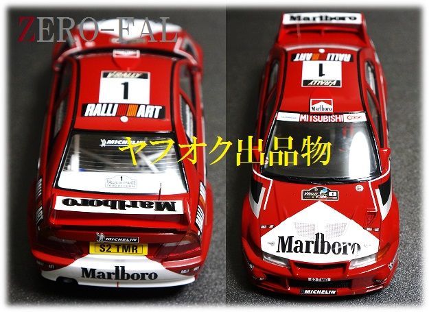 TAMIYA 1/24 MITSUBISHI LANCER EVOLUTION Ⅵ WRC 1999 Tour de Corse 完成品 / タミヤ 三菱 ランサー エボリューション 1/18 1/43 1/64_画像6