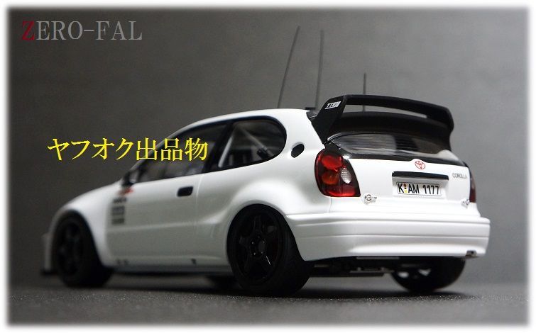 TAMIYA 1/24 TOYOTA COROLLA Road Car ver. 完成品 / タミヤ トヨタ カローラ 1998 WRC 1/18 1/43 1/64 ハセガワ Rally ラリー_画像4