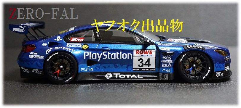 PLATZ NuNu 1/24 BMW M6 GT3 ニュルブルクリンク 24時間 耐久レース 2020 WINNER PN24027 完成品 / プラッツ PS 5 グランツーリスモ_画像8