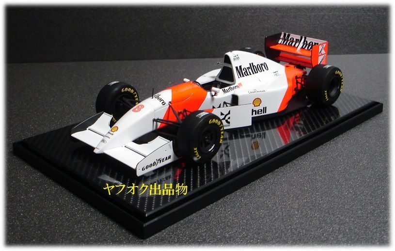 TAMIYA 1/20 McLaren MP4/8 Ford 1993 Rd.6 Monaco GP #8 A.Senna 完成品 / タミヤ マクラーレン ホンダ セナ F1 MP4/4 MP4/5B MP4/7
