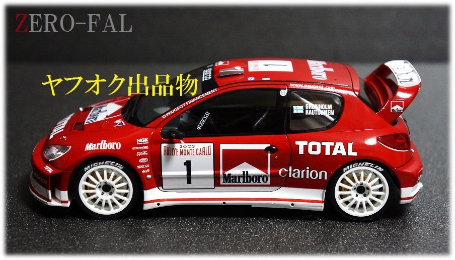 Yahoo!オークション - TAMIYA 1/24 PEUGEOT 206 WRC 2003 Monte Yahoo!オークション - TAMIYA 1/24 PEUGEOT 206 WRC 2003 Monte