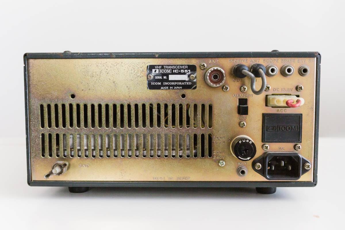 ICOM アイコム IC-551 50MHz オールモード トランシーバー (固定