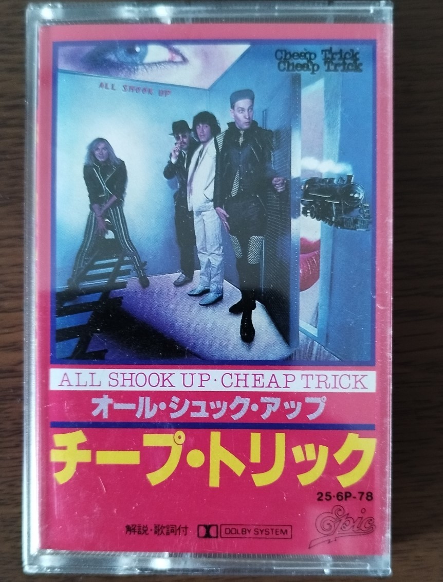 '80【カセットテープ】チープ・トリック/オール・シュック・アップ_画像1