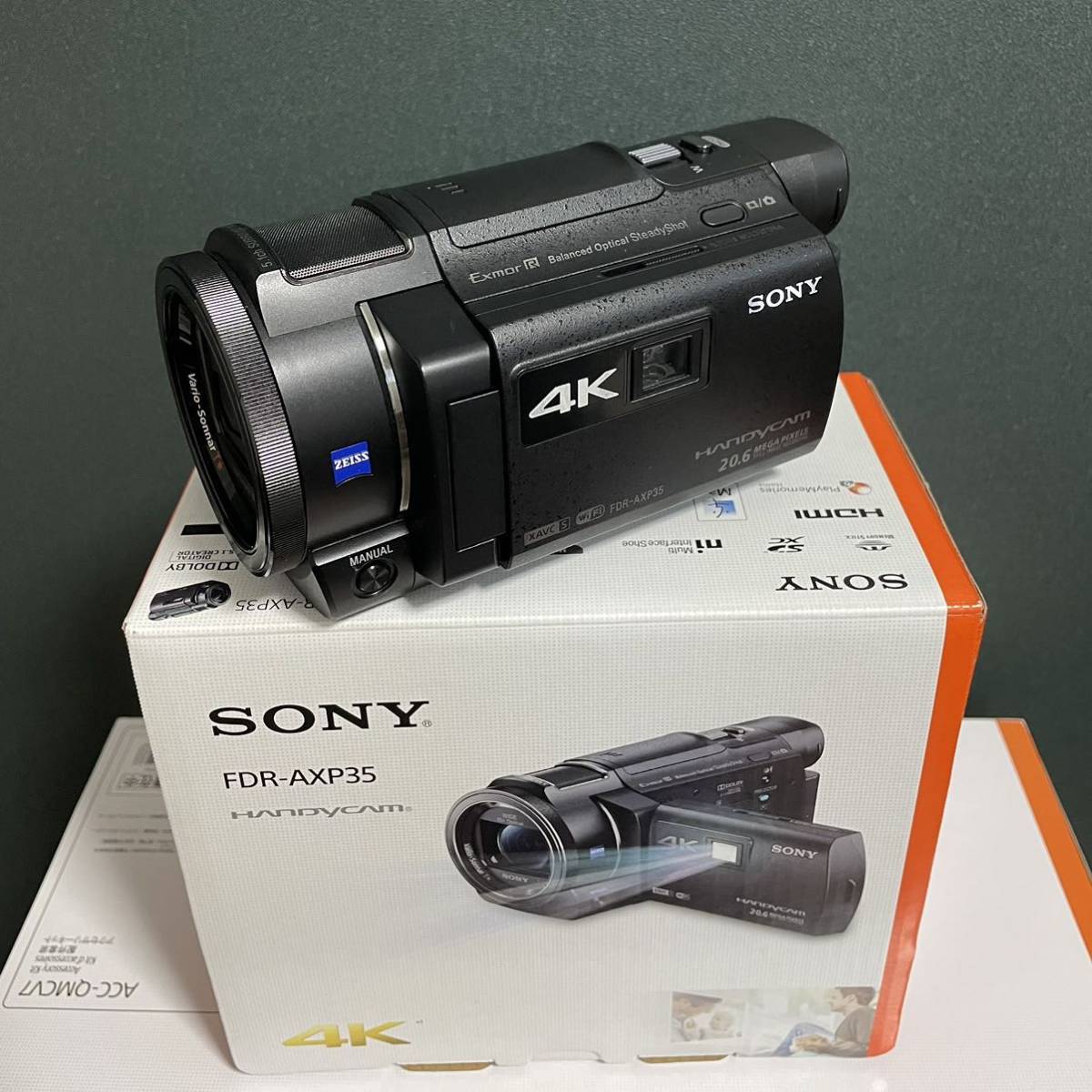 超ポイントバック祭】 SONY FDR-AXP35 4K アクセサリーキット 追加