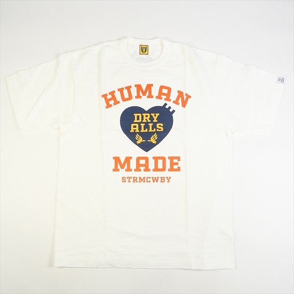 同梱不可】 Size 白 Tシャツ #08 T-SHIRT GRAPHIC 23SS ヒューマン
