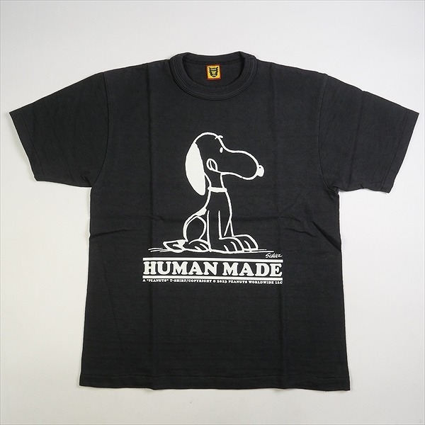 HUMAN MADE ヒューマンメイド 23SS PEANUTS T-SHIRT #1 Black スヌーピーTシャツ HM25TE023 黒 Size 【M】 【新古品・未使用品】 20772737_画像1