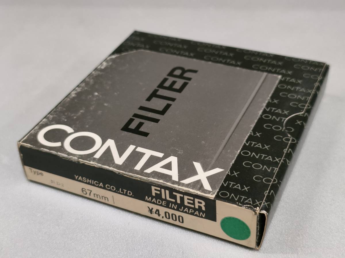 新品◆コンタックス フィルター ND2 MC 67mm◆未使用◆CONTAX FILTER【MADE IN JAPAN】◆デットストック_画像1
