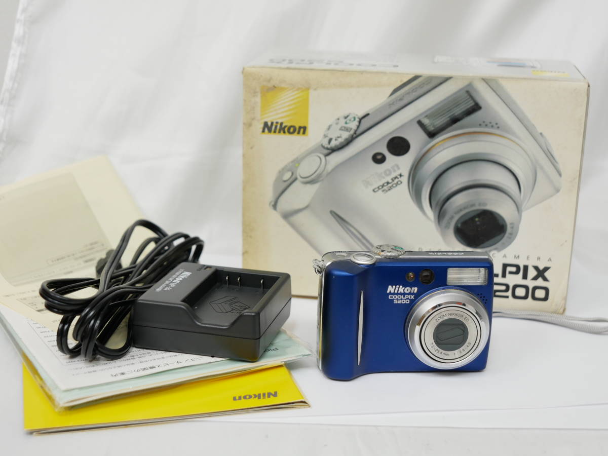 4456 NIKON Coolpix 5200 ニコン クールピクス コンパクトデジタル