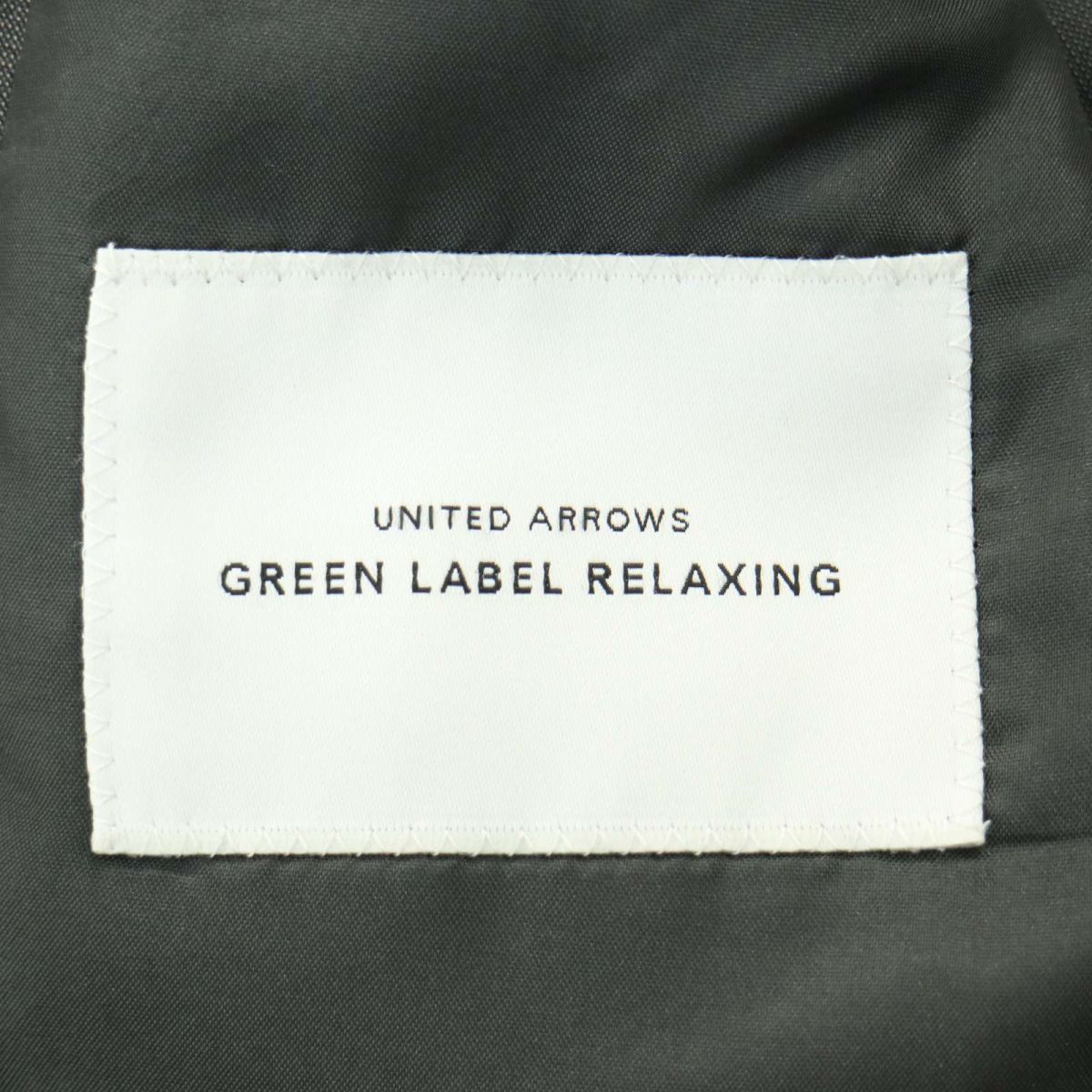 GREEN LABEL RELAXING United Arrows spring summer unlined in the back * silk silk . tailored jacket Sz.44 men's ash bijikajiA3T08667_7#M