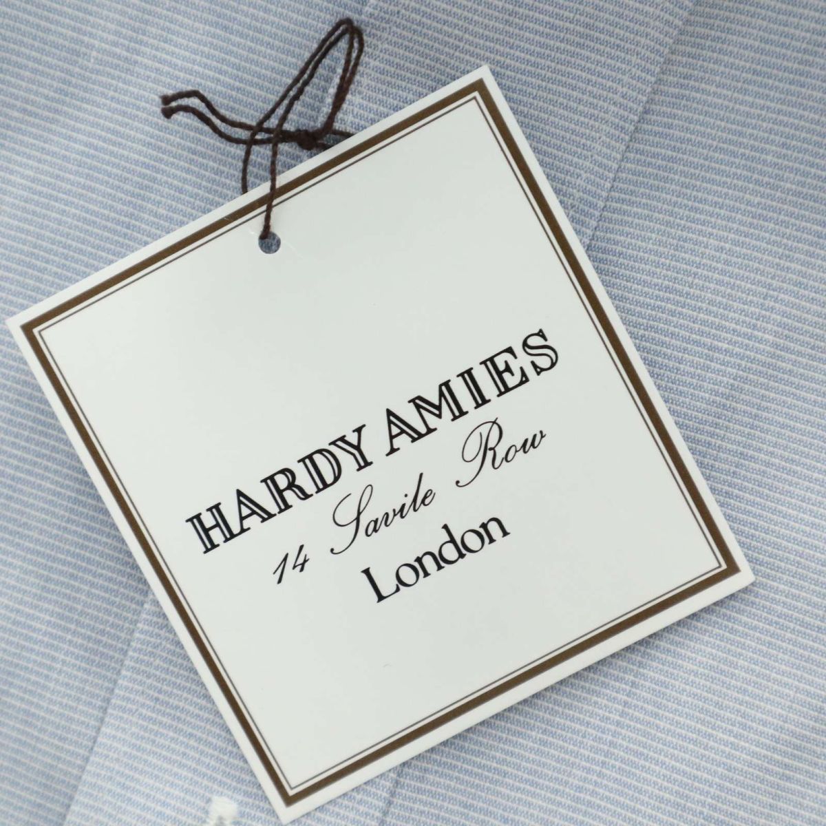 【新品 未使用】 HARDY AMIES ハーディ エイミス 春夏 半袖 シャツ Yシャツ Sz.39　メンズ ビジカジ　A3T08939_7#A_画像3