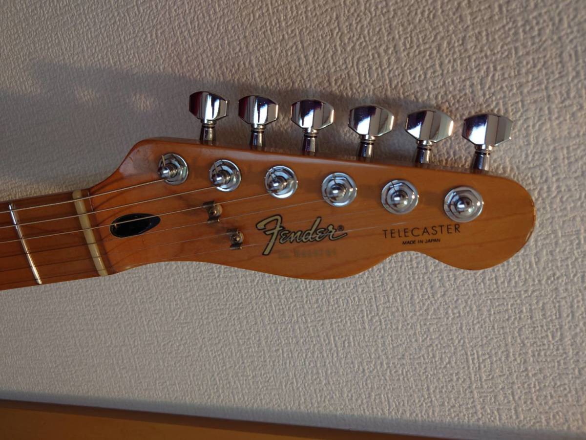リフィニッシュ済み Fender Japan telecaster TL314-55 80年代 E
