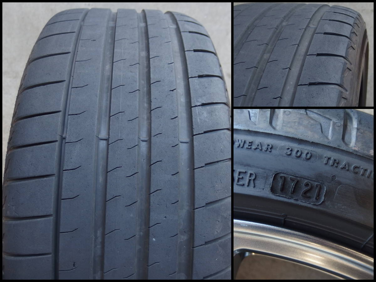 鍛造!! BBS RI-A 024 8Jx18+45 120-5H + BRIDGESTONE POTENZA SPORT 225/40R18 4本セット BMW 1,2,3シリーズ_画像8