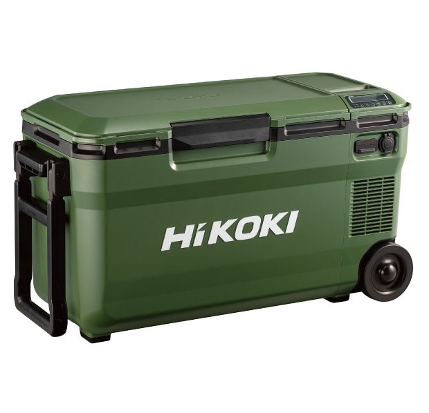 HiKOKI UL18DE(WMGZ) コ－ドレス冷温庫 庫内容量 36L 蓄電池付セット フォレストグリ－ン 3部屋モ－ドで冷蔵と冷凍が同時にできる 新品