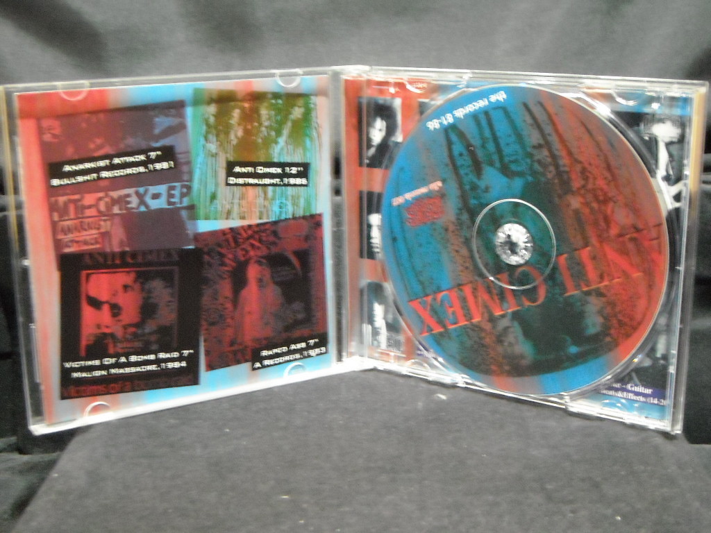 輸入盤CD/ANTI-CIMEX/アンチ・サイメックス/THE RECORDS81-86/80年代スウェーディッシュハードコアパンクHARDCORE PUNKスウェーデンSWEDEN_画像4