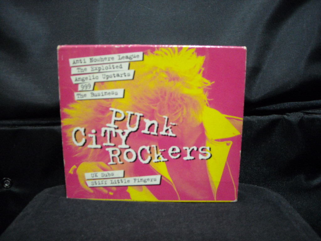 輸入盤4CD/VA-PUNK CITY ROCKERS/70～80年代UKパンクハードコアHARDCORE999gonadsBLOODblitzCRACKinfa riotMANIACSattakSPECIAL DUTIES他_画像1