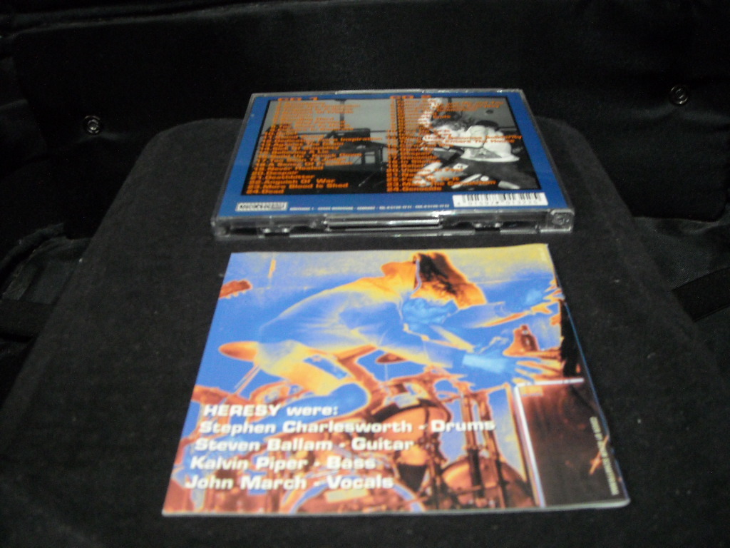 輸入盤2CD/HERESY/ヘレシー/VOICE OF FEAR/80年代UKハードコアパンクHARDCORE PUNKスラッシュTHRASH_画像4