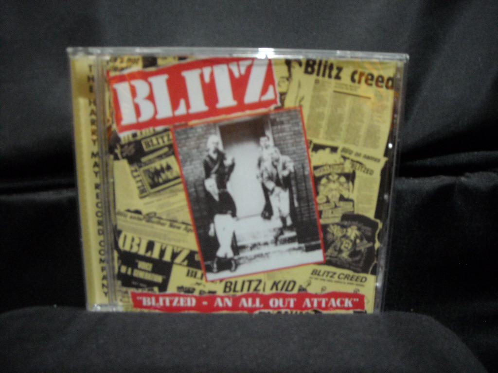 2024ファッション 輸入盤CD/BLITZ/ブリッツ/BLITZED-AN ALL OUT ATTACK