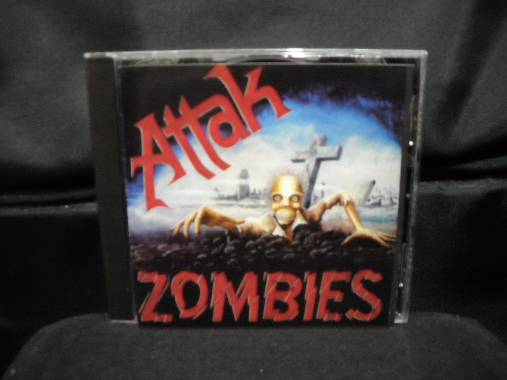 輸入盤CD/ATTAK/アタック/ZOMBIES/80年代UKハードコアパンクHARDCORE PUNK_画像1