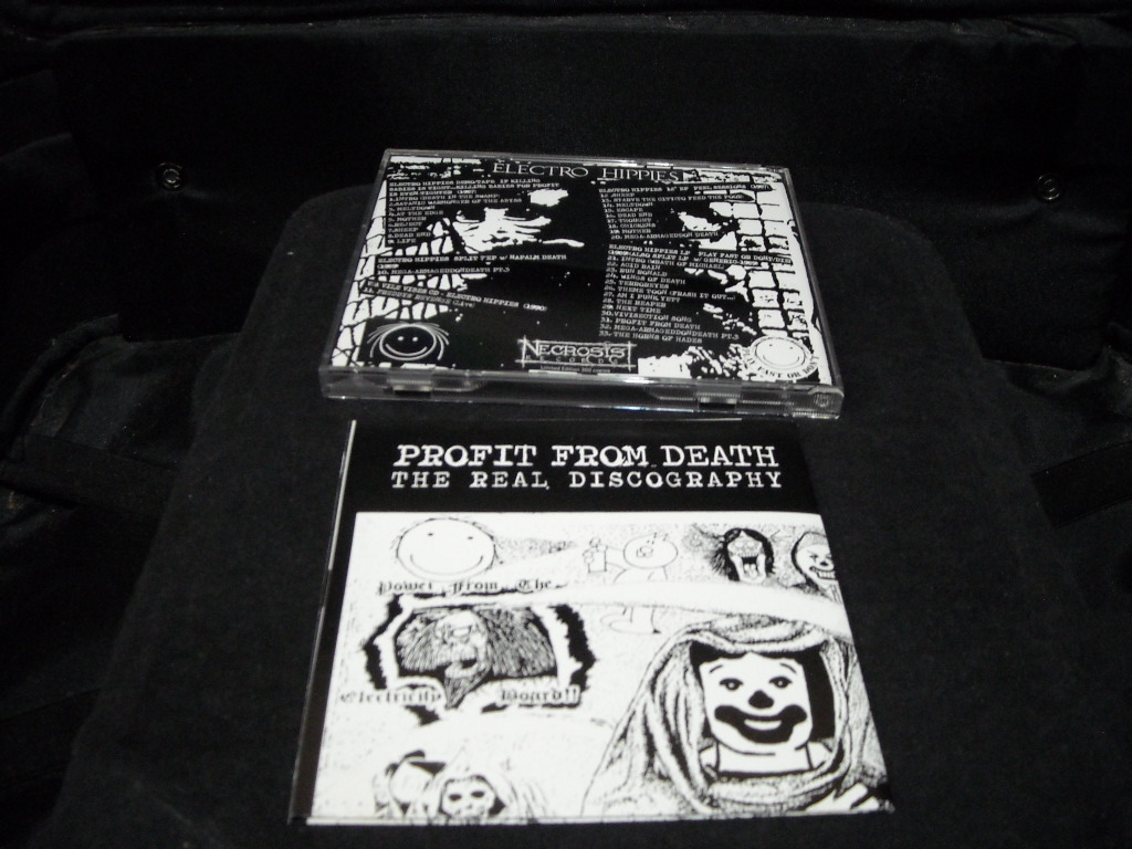 輸入盤CD/ELECTRO HIPPIES/エレクトロ・ヒッピーズ/PROFIT FROM DEATH/80年代UKハードコアパンクHARDCORE PUNKグラインドコア_画像5