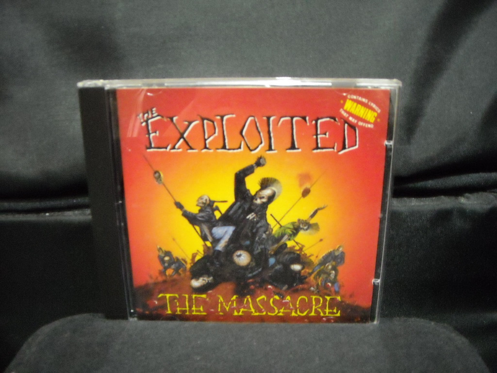 輸入盤CD/THE EXPLOITED/エクスプロイテッドTHE MASSACRE/ザ・マサカー/80年代UKハードコアパンクHARDCORE PUNKディスチャージDISCHARGEGBH_画像1