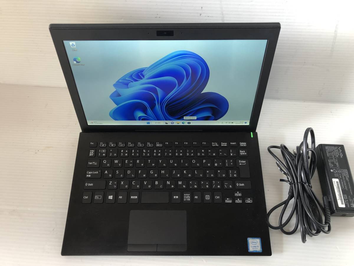 VAIO VJPF11C11N コンパクト11.6型　Core i5-7200U RAM 8GB M.2/SSD 128GB カメラ Windows11 office _画像1