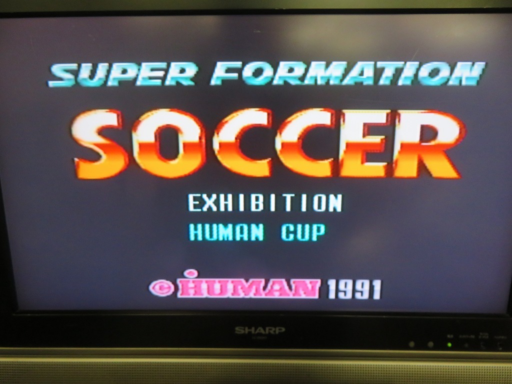 KME12357★SFCソフトのみ スーパーフォーメーションサッカー SUPER FORMATION SOCCER 起動確認済み クリーニング済み スーファミ_画像4